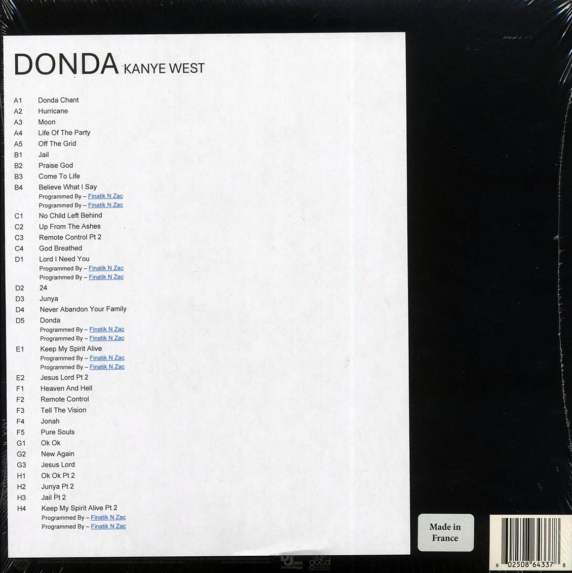 Kanye West - Donda (Deluxe Edition - 4x LP)